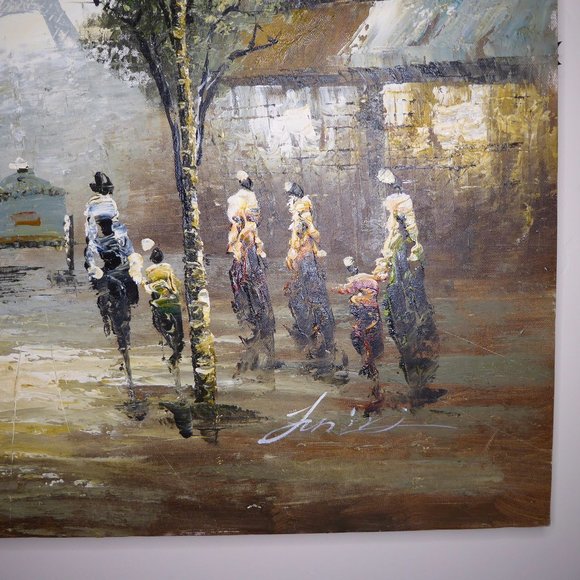 Hand Painted Oil Reproduction, 36" x 24" - Picture 2 of 4